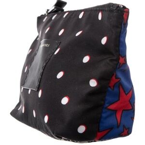 Marc Jacobs Black Polka Dot and Star Pouch